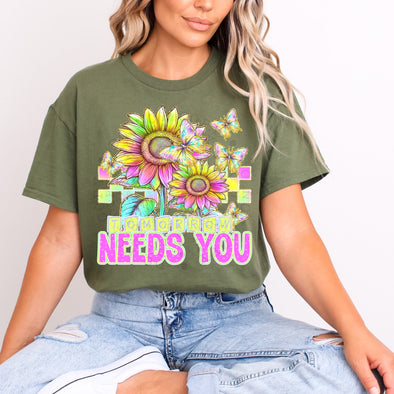 Tomorrow Needs You - DTF Transfer