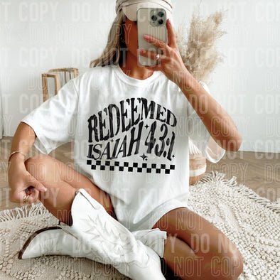 Redeemed - DTF Transfer