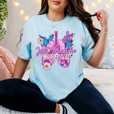 Just Breathe - DTF Transfer