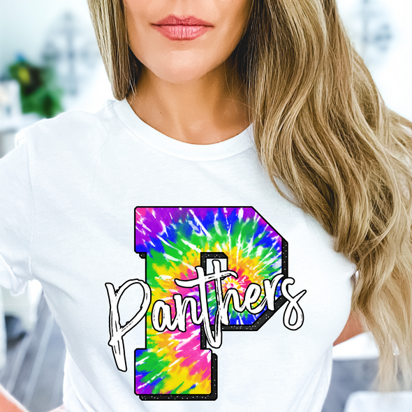 Panthers Tie Dye - DTF Transfer