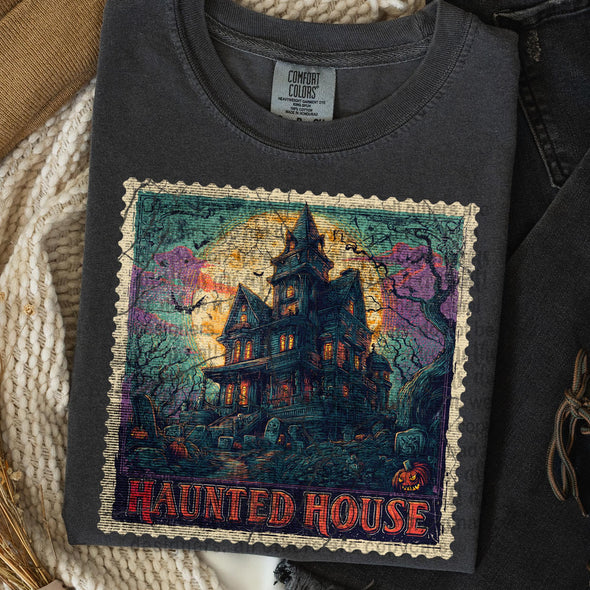 Haunted House - DTF Transfer