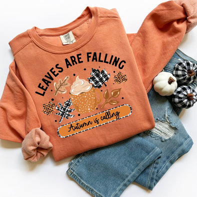 Leaves are Falling - DTF Transfer