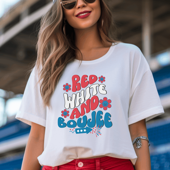Red White And Boujee - DTF Transfer
