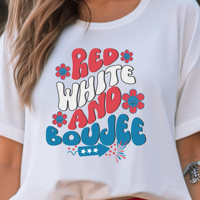 Red White And Boujee - DTF Transfer