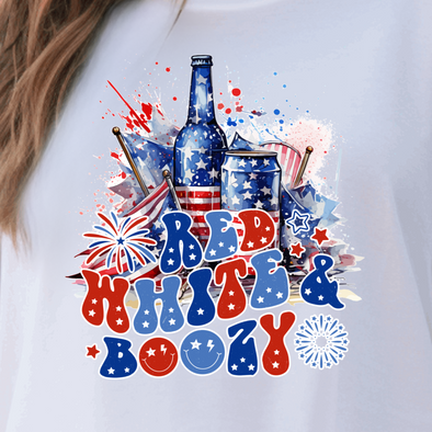 Red White & Boozy - DTF Transfer