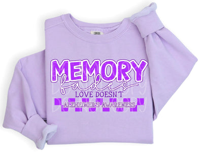 Memory Fades - DTF Transfer