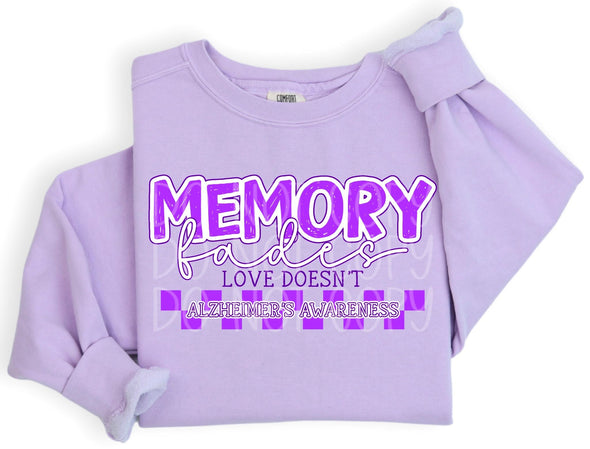 Memory Fades - DTF Transfer