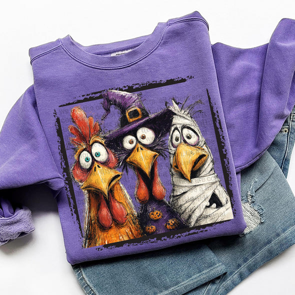 Chickens Trick or Treat - DTF