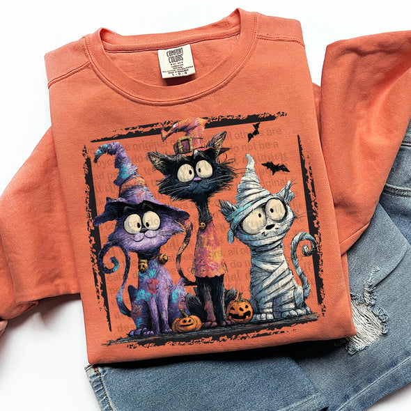 Cats Trick or Treat - DTF