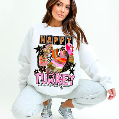 Happy Turkey Day -  DTF Transfer