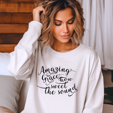 Amazing Grace How Sweet The Sound-  DTF