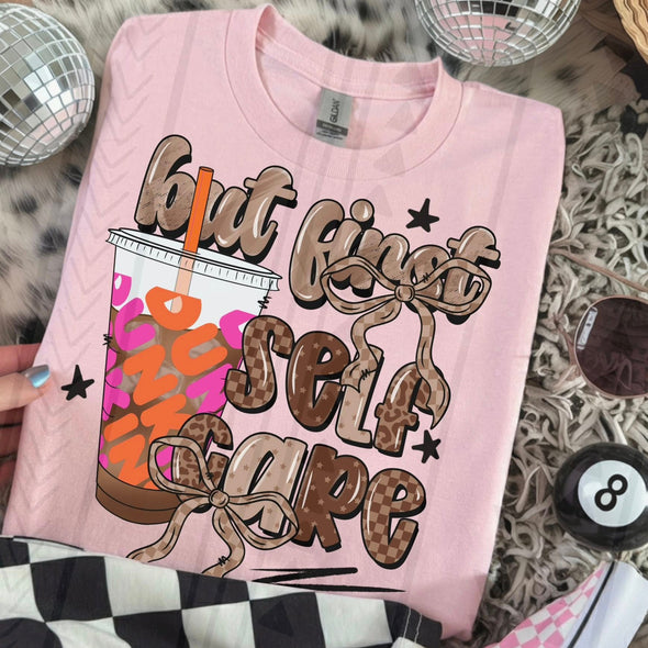 Self Care Dunkin - DTF Transfer