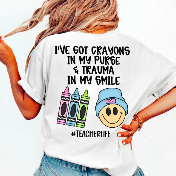 I’ve Got Crayons In My Purse  - DTF Transfer