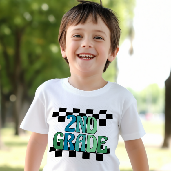 2nd Grade Blue - DTF Transfer