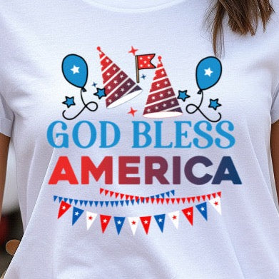 God Bless America - DTF Transfer