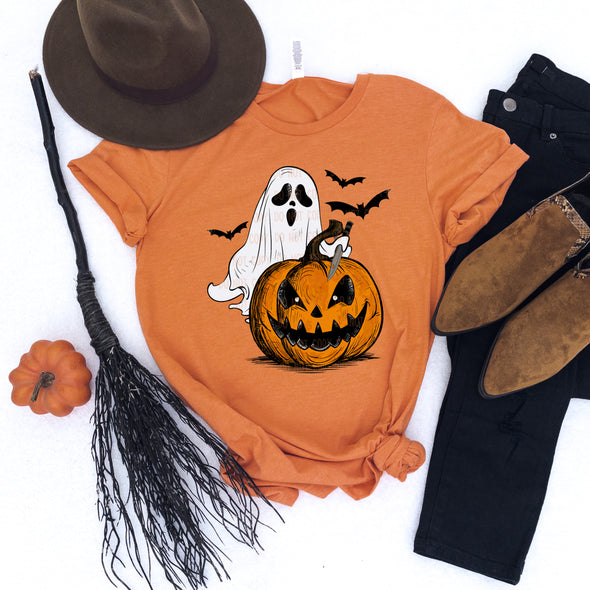 Ghost Pumpkin - DTF Transfer