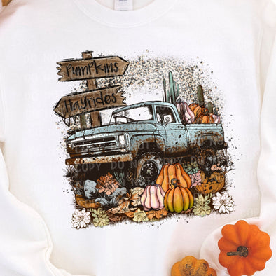 Pumpkins Truck - DTF