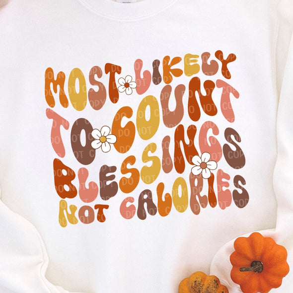 Blessings Not Calories - DTF