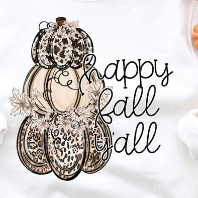 Happy Fall Y'all - DTF