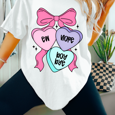 Anti Valentine Conversation Hearts - DTF Transfer