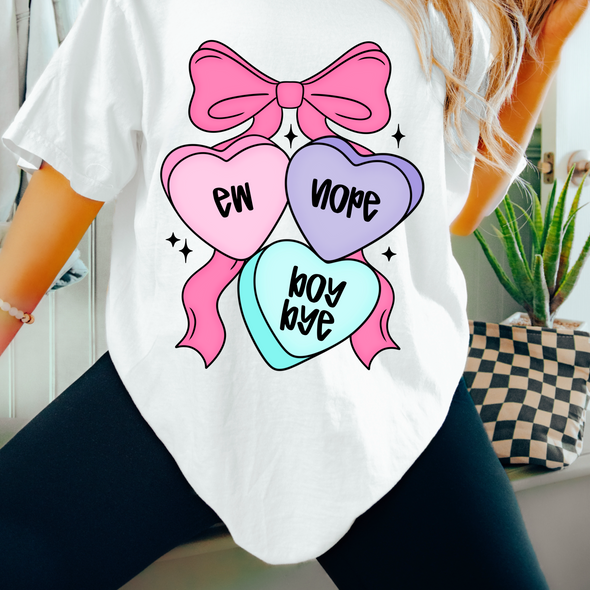 Anti Valentine Conversation Hearts - DTF Transfer