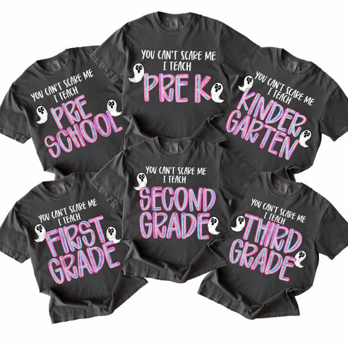 You Can’t Scare Me I Teach WHITE INK - DTF Transfer