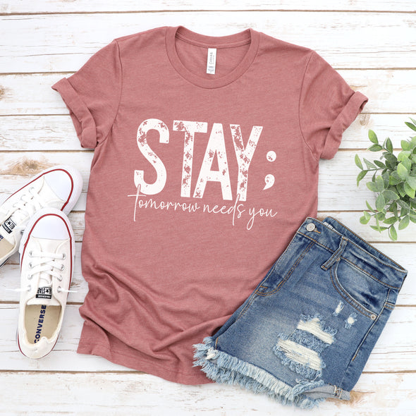 Stay WHITE INK -  Screen Print Transfer