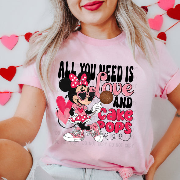 Love and Cake Pops -  DTF