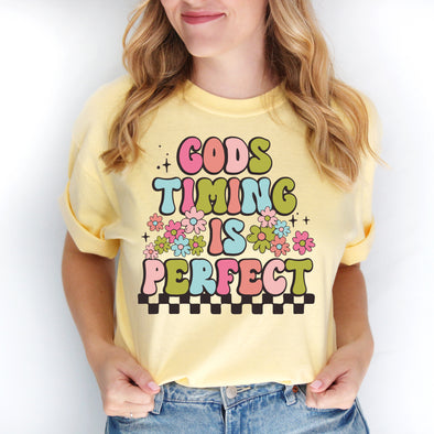 Gods Timing Is Perfect - DTF