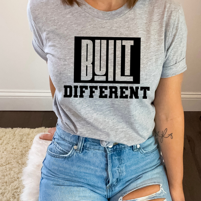 Built Different -  Screen Print Transfer