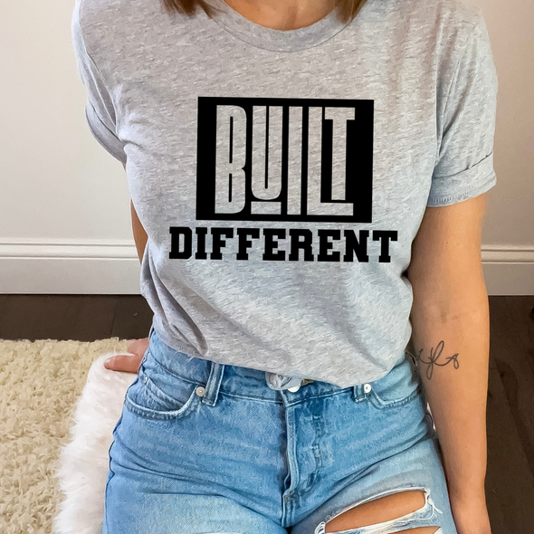 Built Different -  Screen Print Transfer