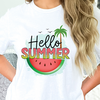Hello Summer  - DTF Transfer