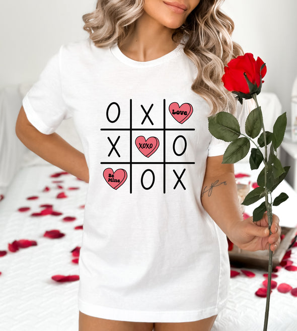 Tic Tac Toe Valentine's Day - DTF