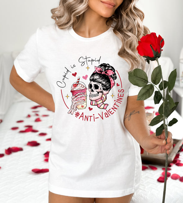 Cupid Is Stupid  Anti - Valentine's Day - DTF