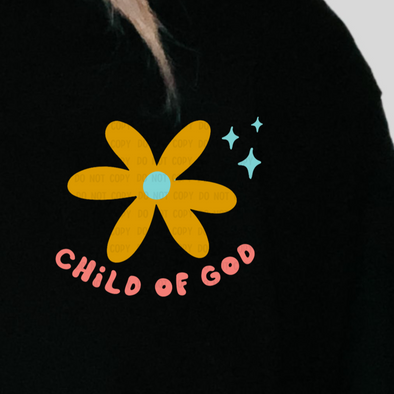 Child of God Flower  - DTF