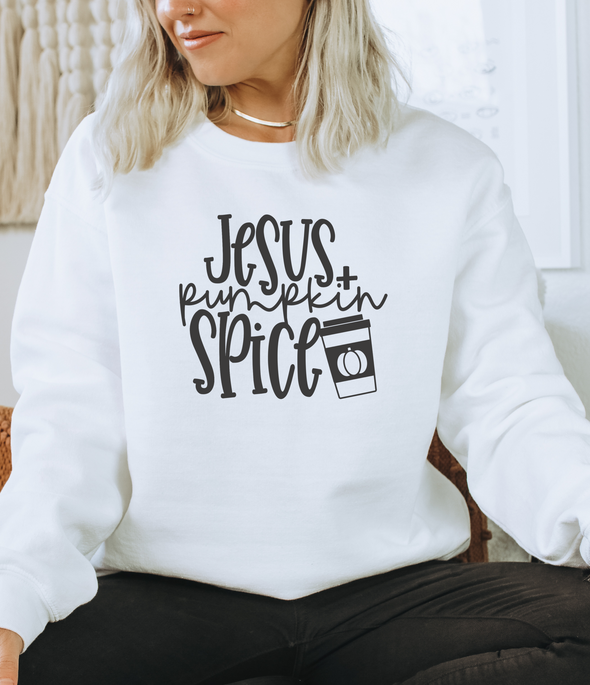 Jesus & Pumpkin Spice - DTF