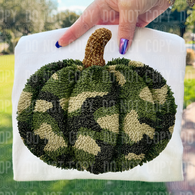 Camo Pumpkin - DTF