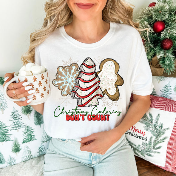 Christmas Calories Don’t Count - DTF Transfer