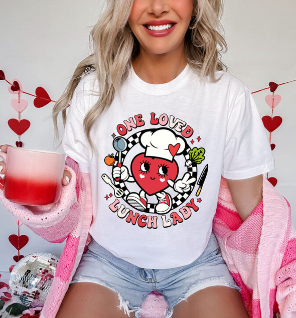 One Loved Lunch Lady - DTF Transfer