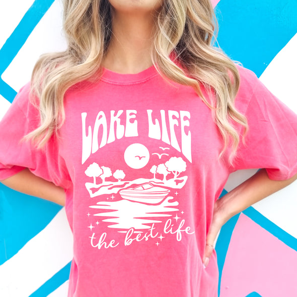 Lake Life Best Life -  Screen Print Transfer