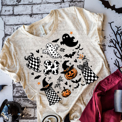 Halloween Collage - DTF Transfer
