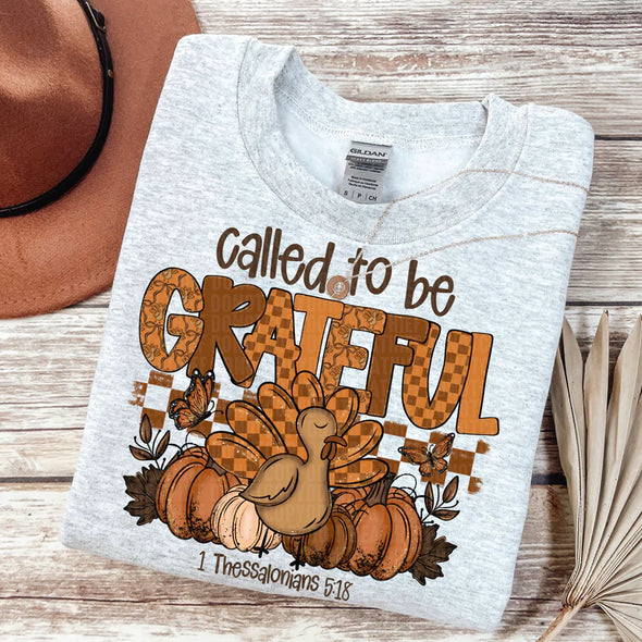 Called to Be Grateful - DTF Transfer