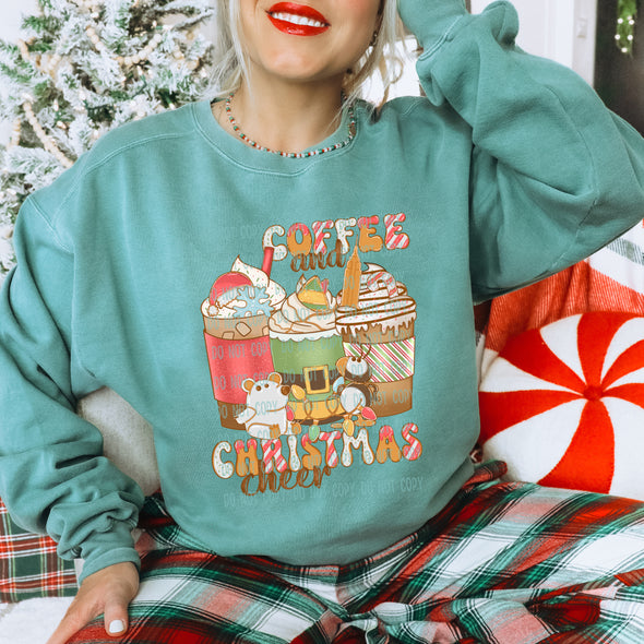 Coffee and Christmas Cheer -  DTF