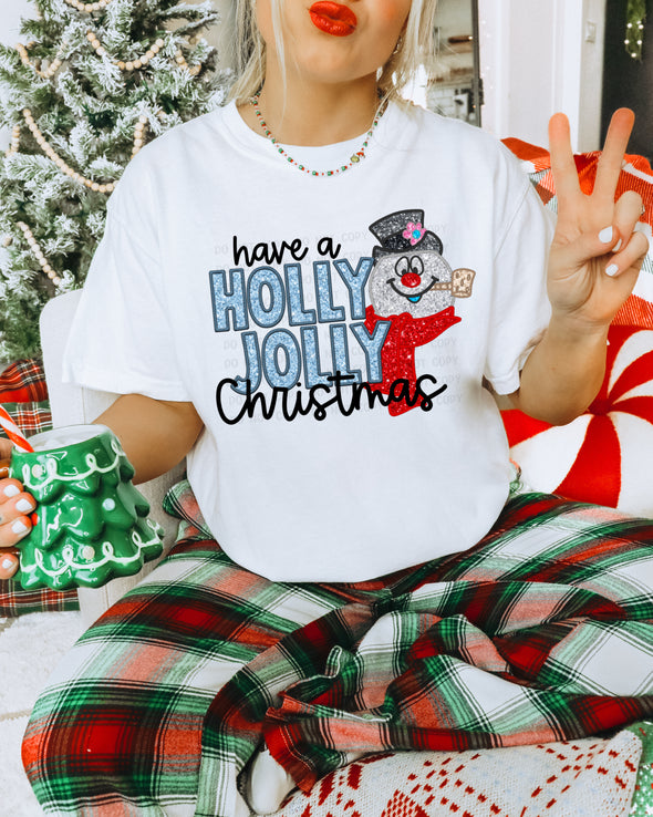 Holly Jolly Christmas  - DTF Transfer