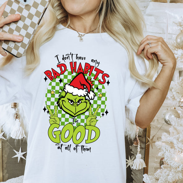 Bad Habits - DTF Transfer