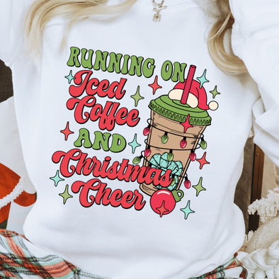 Running On Iced Coffee And Christmas Cheer -  DTF