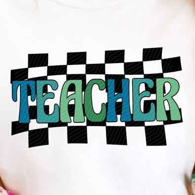 Teacher Blue - DTF Transfer