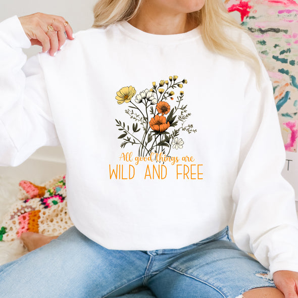 All Good Things Are Wild And Free - DTF Transfer