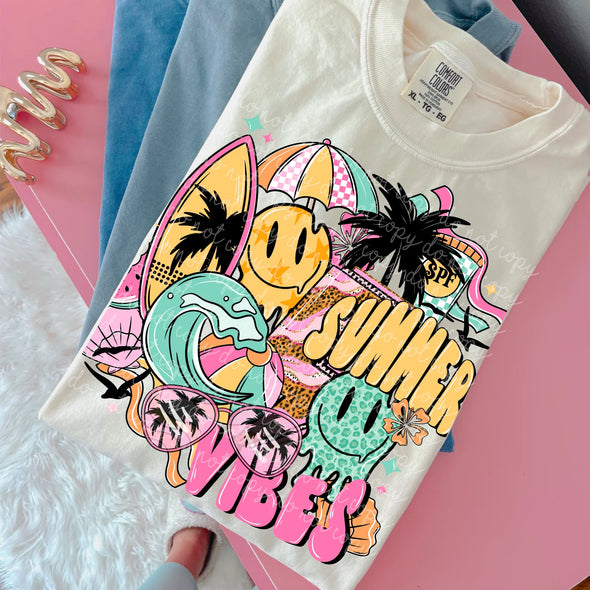 Summer vibes - DTF Transfer