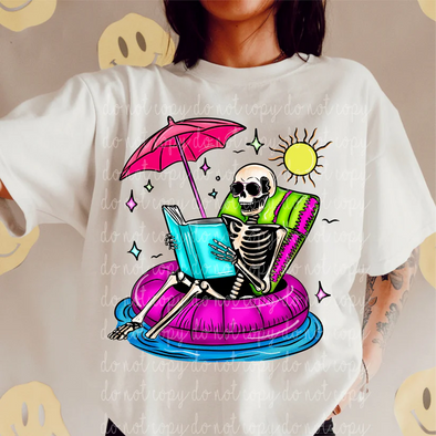 Paperbacks and Pool days - DTF Transfer